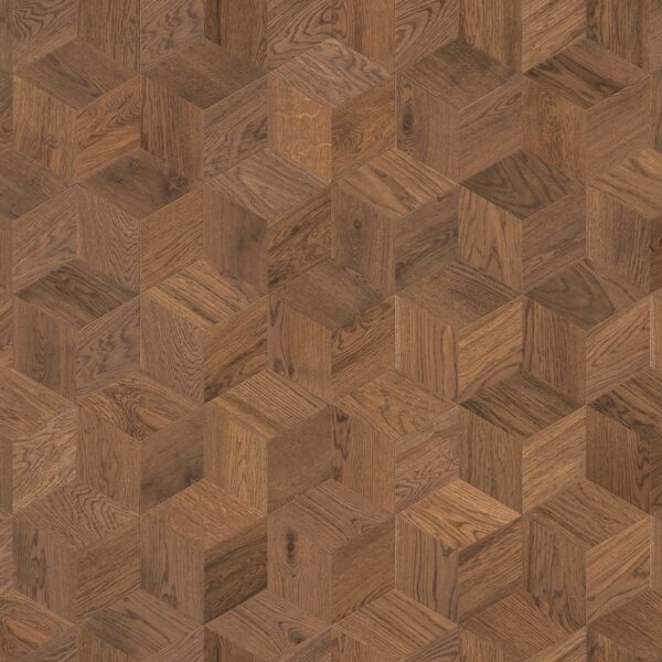 Мозаичный паркет COSWICK Дуб Кедр (Cedar) Натуральная палитра (Natural Touch collection) Масло шелковое Селект энд Бэттер Шереметьевский ромб 1197-1281-10