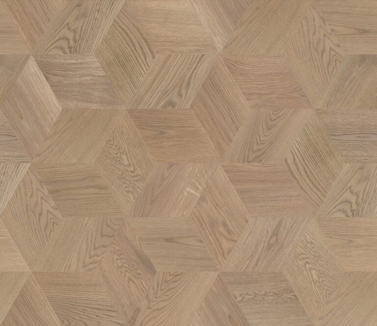 Мозаичный паркет COSWICK Дуб Пастель рустикальная (Pastel Rustic) Оттенки серого (Grеy Shadow collection) Масло шелковое 1 Коммон Шереметьевский ромб 1197-3247-20