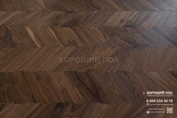 Мозаичный паркет COSWICK Орех Американский Натуральный (Natural) Американский орех (American Walnut collection) Масло шелковое Традишинал Чайный лист 1386-3201-30