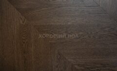 Паркет елка COSWICK Французская елка (60°) Дуб Каменный Ручей рустикальный (Stoney Creek Rustic) Таинственный лес (Dark Wood collection) Масло шелковое ультраматовое 1 Коммон Итальянская елка 1183-3825-20